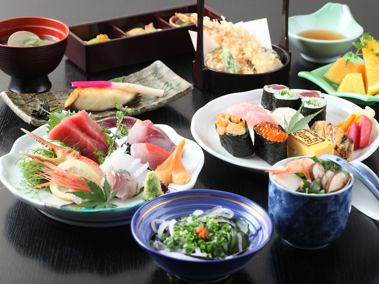 壽司割烹 御旦孤船橋店_可以根據自己的喜好選擇美味的壽司以及套餐料理。