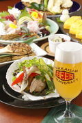 季寄  蕎麥麵  柏YA_可佐八海山當地生啤酒以享用的當季一品料理