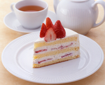 HARBS 大名古屋大廈店_口味清爽的鮮奶油與草莓很對味的『草莓蛋糕』