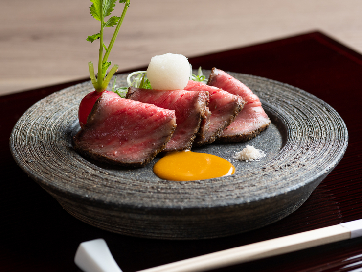 料理屋MOTO_精心提煉出的美味『宮城縣產漢方和牛烤肉』