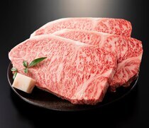 美酒美肴　OTENTOSAN　日本橋店_可以品嘗到上品油脂味道的頂級沙朗牛肉「黑毛和牛牛排」