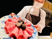 麻布十番肉割烹　岡田前_廣受歡迎的菜式！「沙朗牛排」
