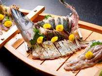 割烹旅館  志MIZU_＜Aruji＞任選  當日捕撈的島魚套餐