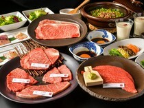 竹屋牛肉店_充分品嘗松阪牛的套餐！「燒肉套餐」