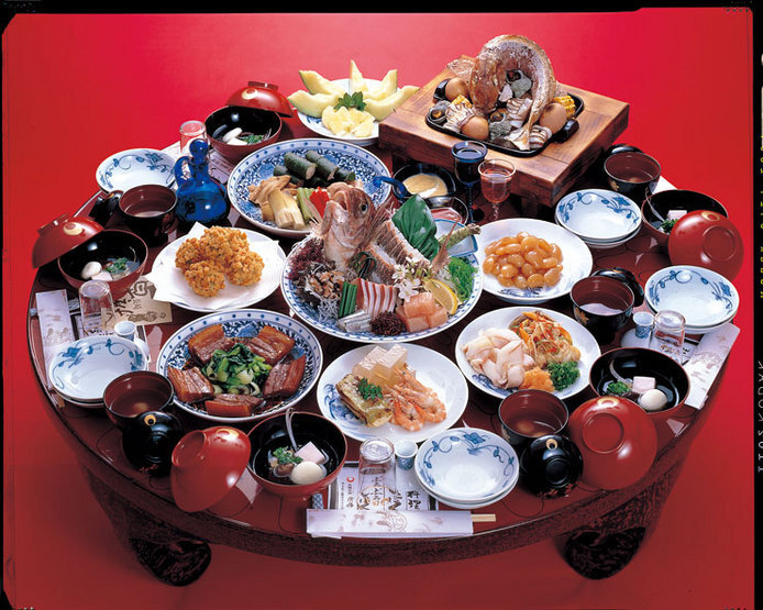 日本卓袱料理图片