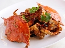 施家菜_口感溫和的『新加坡風味宮保活蟹』