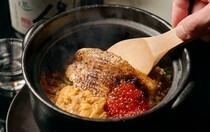 麻布十番  SHIMOI_赤鯥、新鮮海膽和鮭魚卵的燉飯
