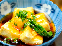 豆魚菜　MANSAKU_芡汁浓郁香滑的“炸豆腐”