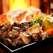 炭火烤dining Okage家 梅田店_【銀色套餐】烤雞肉串、炭烤料理、烤牛肉！附2小時無限暢飲