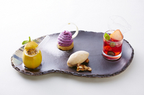 VERDEMAR _大量使用沖繩產的食材製作的限定套餐『琉球市場』的『甜點』