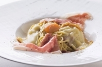 ristorante KURODINO　　_有著薄荷上乘清香的『香腸和迷迭香風味的義大利寬面』