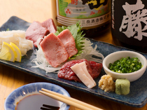 TANCA　總店_每天從熊本直接送來，可以吃出獨特口味與口感的『馬肉生魚片』