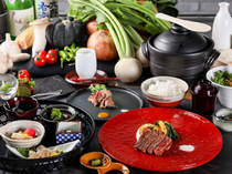 神戶牛排　櫻_可以品嘗上等肉品和當季食材的『晚餐套餐』