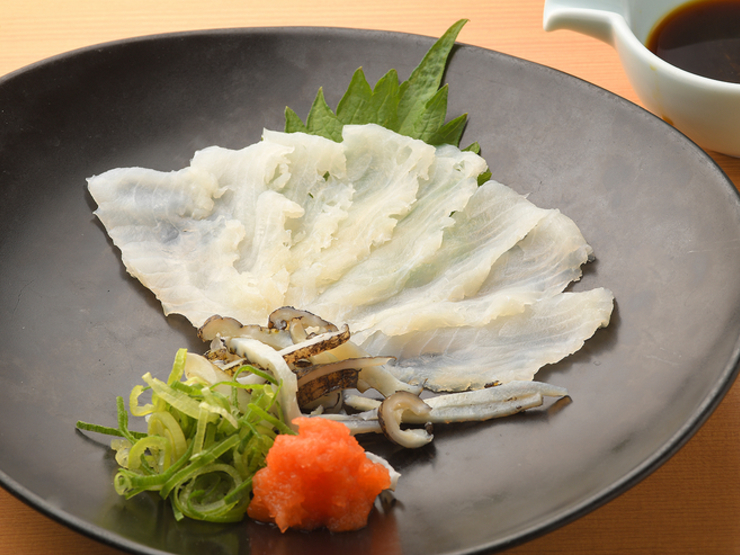 TOSA DINING OKYAKU_海鱔薄切生魚片