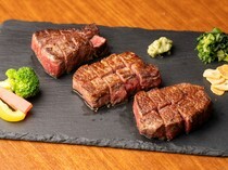 steak aohige_您可以品嘗到比較的樂趣的「廣島牛牛排」