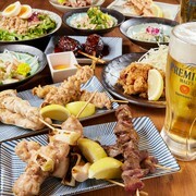 TORISAKANA 梅田店_【65道 吃到飽套餐!!】超值的烤雞肉串、壽司吃到飽!!