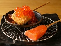 串亭 京橋銀座一丁目_鮭魚＆鮭魚卵