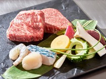 mahoroba  鐵板  沖繩_以稀有且高品質的石垣牛排為主菜的「石垣牛套餐」
