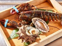 mahoroba  鐵板  沖繩_品嚐直接從水槽取出的新鮮海鮮，用鐵板烹調的「海產」
