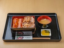 和牛黒澤　堺町通店_當您想同時品嚐國產鰻魚和和牛時，必選的菜品「鰻魚和牛飯盒」