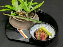 南禪寺參道　菊水　_嚴選食材交織而成的「燒物／強肴」（燒烤料理／下酒主菜）