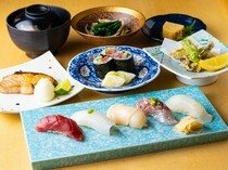 魚料理 涩谷 吉成本店 丸之內店_輕鬆享受正統壽司×季節和食的「壽司懷石套餐」