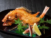 六本木　龜甲_精選上等的高級魚，以精湛的火候呈現頂尖的風味和口感的「烤魚」