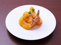 中餐廳Haimare立川Base_大蝦與濃醇醬汁獲得廣大年齡層喜愛的「美乃滋蝦仁」