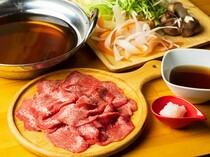飲食處  Anzu_全季節皆可享用的經典料理「牛舌涮涮鍋」