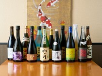 Shabushabu Ogami_日本酒與葡萄酒等「店主精選酒品」