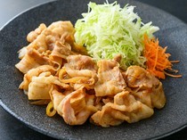 安田食堂_品嚐精選食材「薑汁燒肉」
