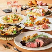 CAFE LOUNGE mosuKe_可以充分品嚐主廚精心製作的麴料理，適合派對的套餐「Premium Party Course」