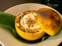 祇園Vitra、_濃郁而清新的「南非葡萄柚造型白汁燴」